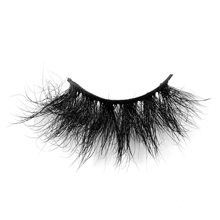 

BIG DISCOUNT Only for a Month Real Mink Lashes 25mm 5D Mink Eyelash Vendor Wholesale Professional Eyelash Factory, Black