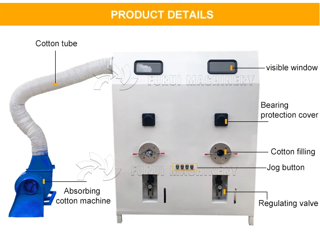 Factory directly supply fiber filling machine/plush toy stuffing machine/portable toy stuffing machine with low price