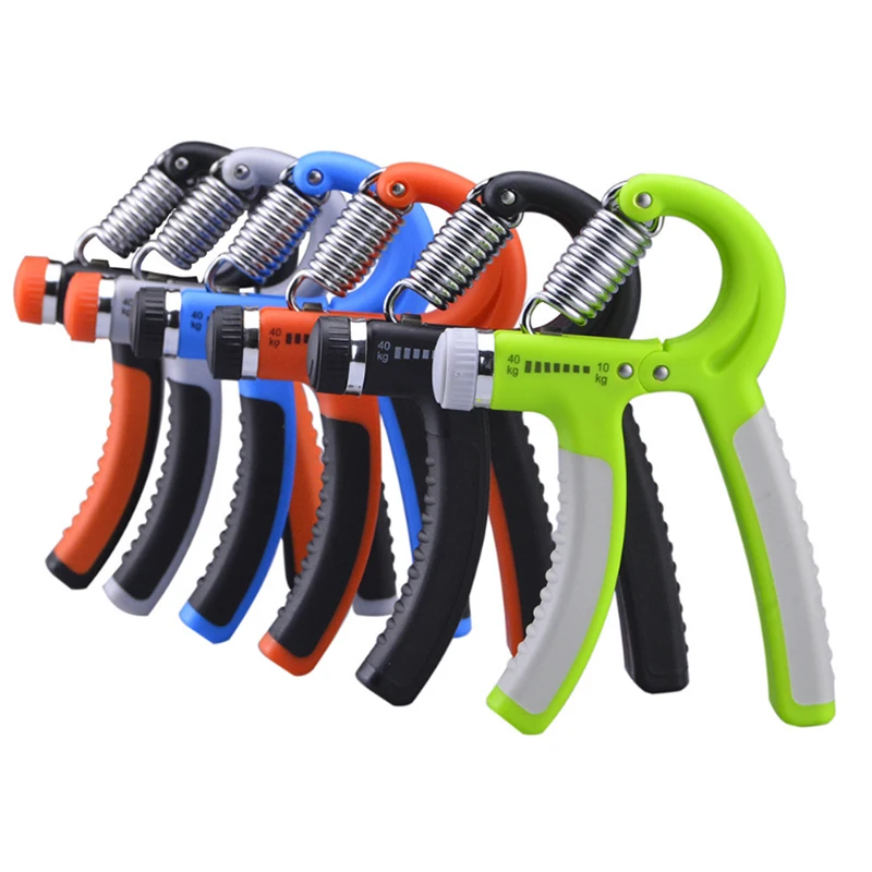 

vpg 10-40 Kg Adjustable Gripper Gym Power Strength Exercises Wrist Forearm Strength Training hand grip, Red, blue, black