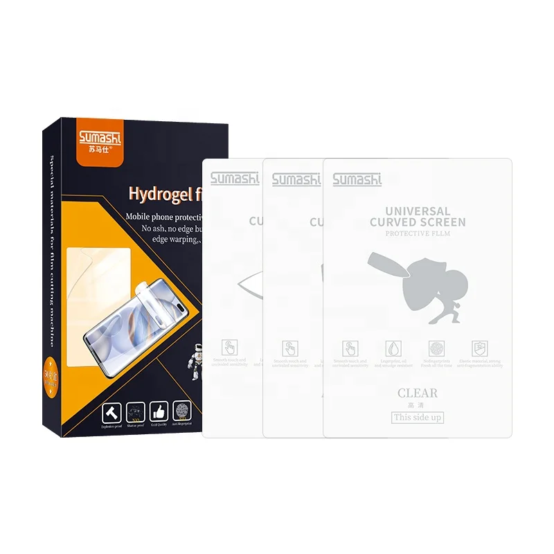 

Mobile Phone TPU 360 Hydrogel Protect Film Micas Para Celular Hidrogel Raw Material Screen Protector Cutter