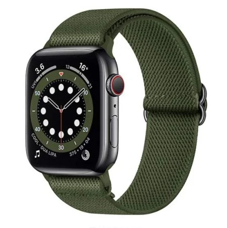 

Scrunchie Strap 38/40mm 42/44mm Adjustable Elastic Nylon solo Loop bracelet for Apple watch band series 1 2 3 4 5 6 se