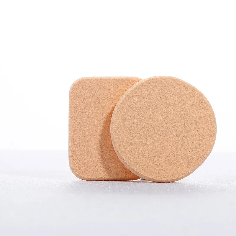 

Skin white color Round edge powder puff grinding edge makeup sponge puff