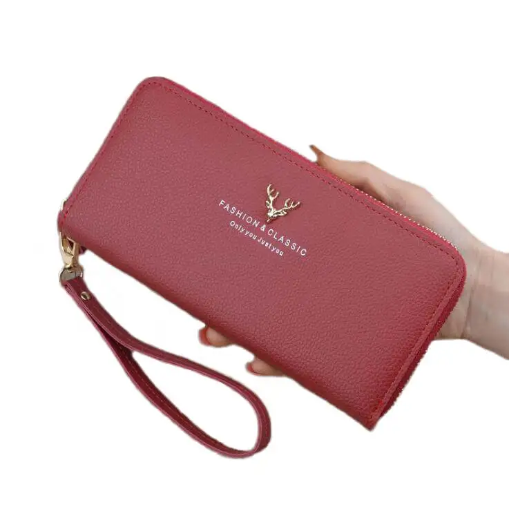 

YS-W185 Custom fashion luxury long wallet beautiful purses handbag pu leather designer women handbags purse bag