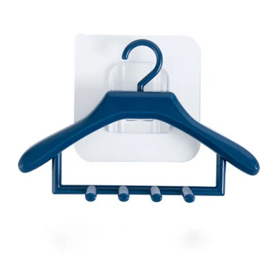 

Household Family Use Wall Mounted Hanger Shaped Recycled ABS Material Holder For Toothbrush, Picture showed