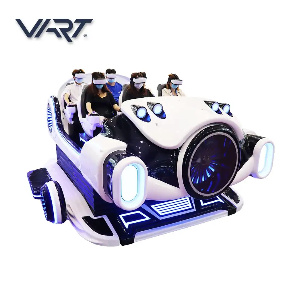 

VART Amusement Park 9D VR Cinema Simulator 6 seat 6 DOF System 9D Virtual Reality Roller Coaster 9D VR Chair Family Cinema