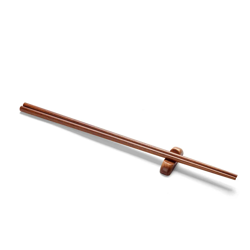 

16.5 inches Long Wooden Noodles Kitchen Cooking Frying Chopsticks Reusable Chinese Hot Pot Chopstick Brown color, Deep brown