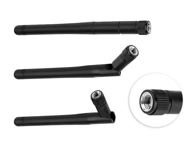 2.4g Wifi Dipole Dual Band External Gps Flexible Whip Stubby Gps Rubber