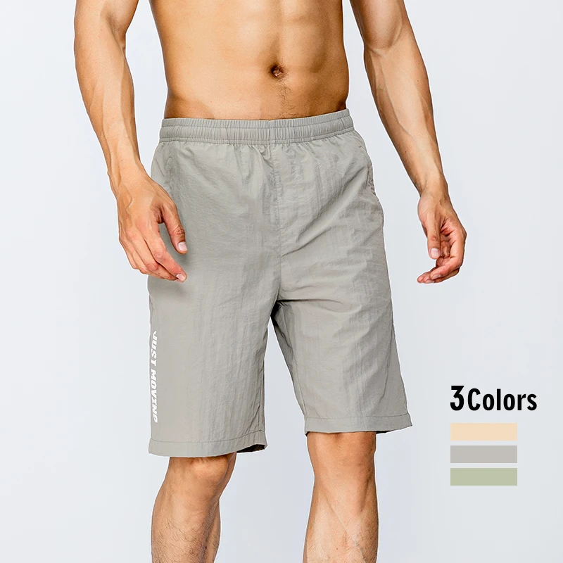 

2021 High Quality Custom Logo Mens Running Training Shorts With Pocket