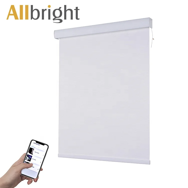 

Quality automatic cordless smart blinds manufacturer shades shutters automatic roller blinds, Yarn dye