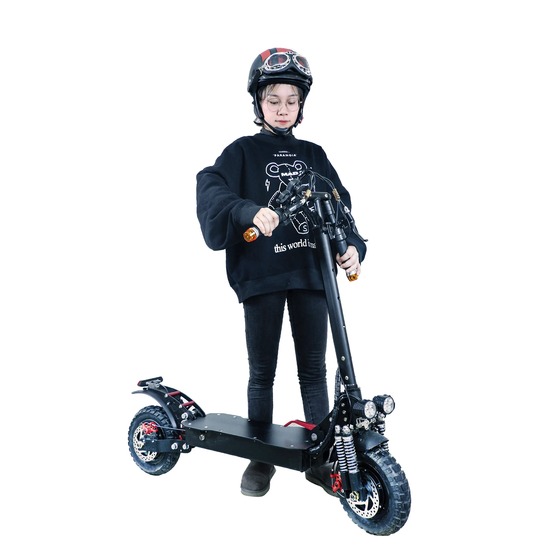 

Powerful Electric Scooter Adult 1000W*2 Big Wheels Offroad Foldable Off Road Dual Motor Electric Scooters