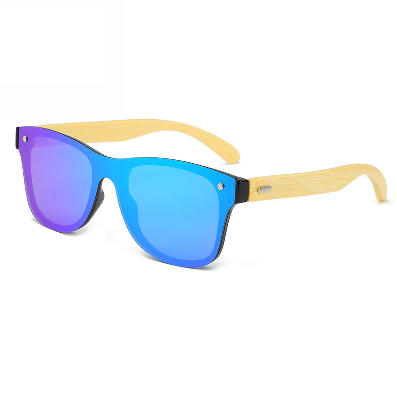 

Multiple colour frame mens womens bamboo sunglasses with AC sunglasses lens, Custom colors