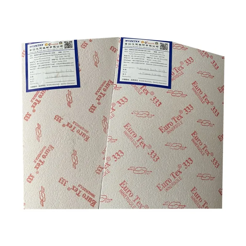 

Shoe Insole Material Sheet With Eva Insole, Any color are ok