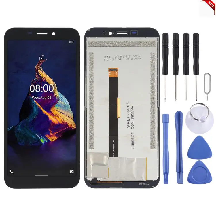 

Wholesales Lcd Replacement LCD Touch Screen and Digitizer Full Assembly Ulefone Armor X8 original screen LCD display pantalla