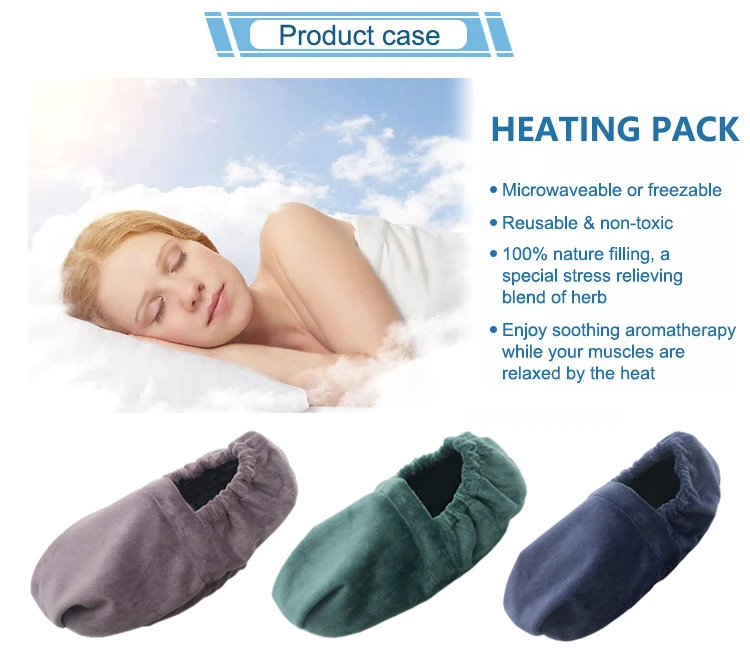 Soft Heat Pack Warm Slippers With Buckwheat Wheat Microwave Heated Slippers Buy Slippers