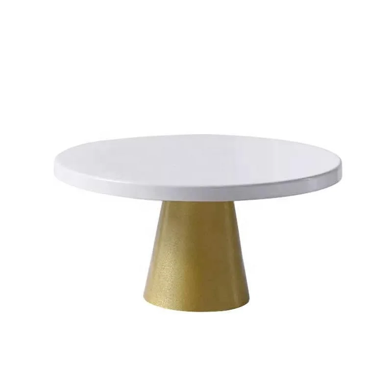 

Hot New Nordic Style Metal Golden Dessert Table Creative Decoration Props Cake Stand for Wedding Birthday Party Dessert Shop, White black pink gold