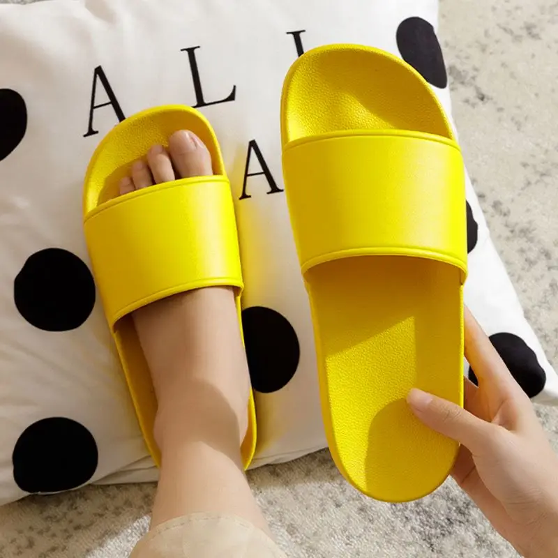 

C&Y Ladies Womens Non Slip Slippers With PVC Outsole 2021 Summer Man Women Designer Custom Beach Flip Flops Slippers, As pictures