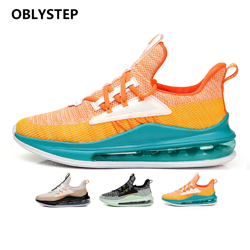 

OBLYSTEP Comfortable Breathable High Quality Sports Men Running Shoes