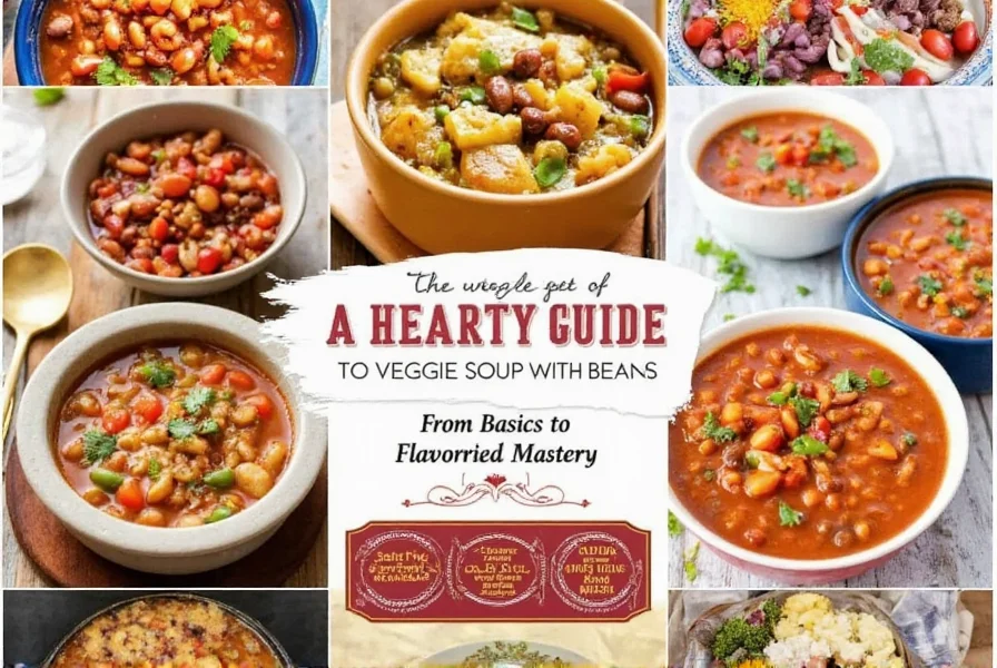 Veggie soup with beans
