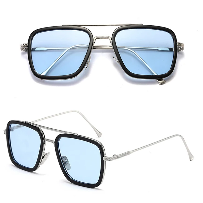 

oem cases logo metal frame sunglasses for women men 2019-2020, 7 colors