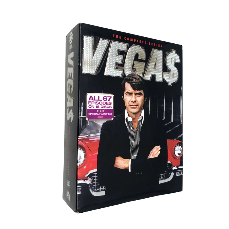 

Vegas The Complete Series 18discs dvd movies box sets region 1 dvd factory supply free ship to Amazon/eBay gift for family