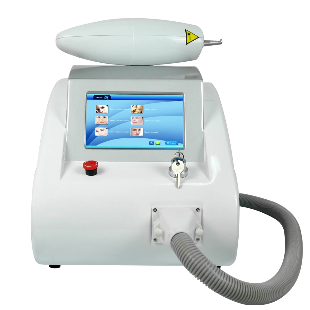 

nd yag laser carbon peeling tattoo remover Q Switch ND YAG Laser tattoo removal machine for beauty spa/beauty salon/clinic, White