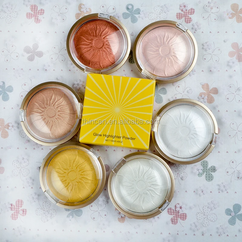 Sunflower Baked Private Label Single Highlighter Makeup