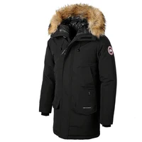 

Canada Parka Winter Clothing Faux Fur windbreaker Bomber jackets coat for men 2019