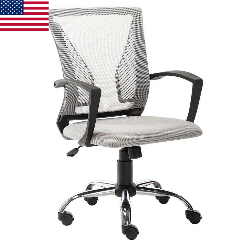 

Multi functional black accent computer task swivel mesh office chair for sale, White/grey/red/red+black