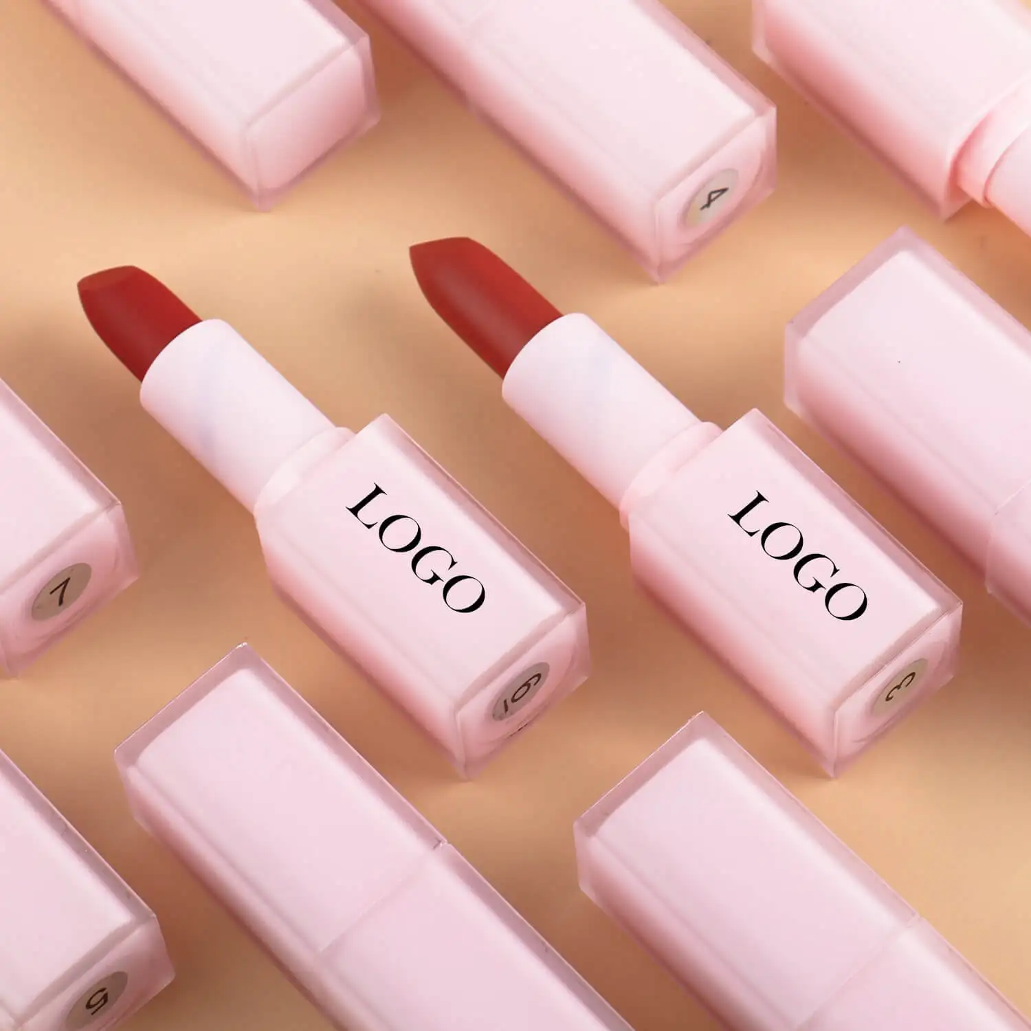 

Wholesale lip stick waterproof matte private label custom logo lipstick