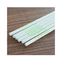 

100% Biodegradable Compostable drinking no plastic corn starch eco pla straw in stock