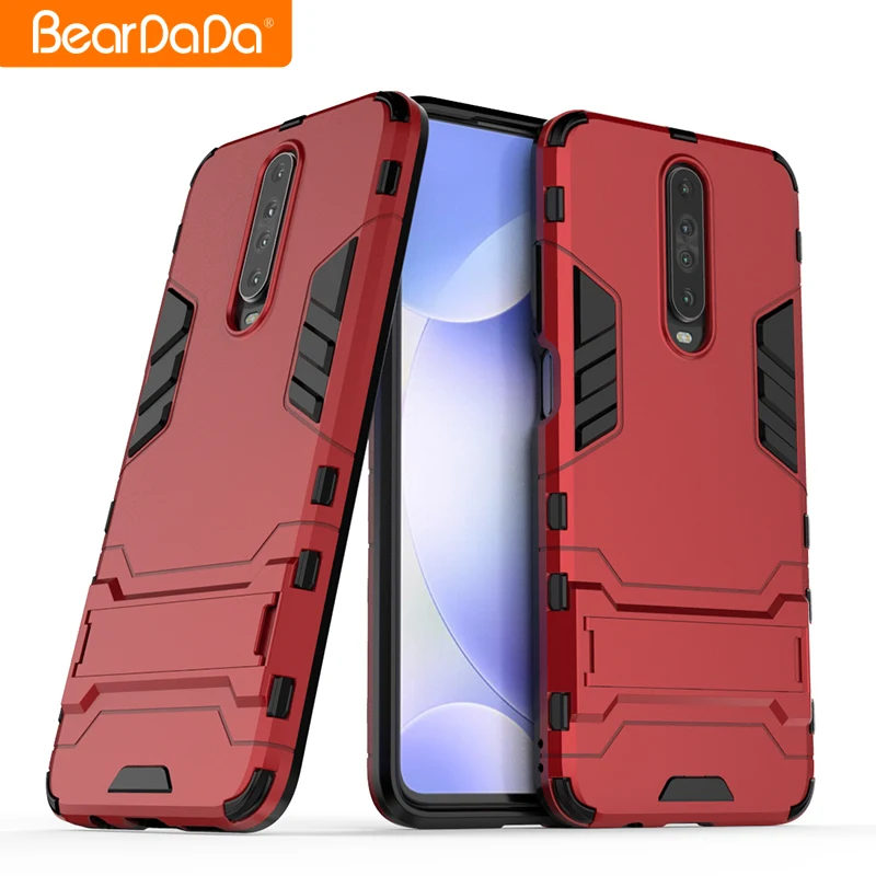 

Newst Model Shockproof Kickstand Phone Case For XiaoMi Redmi K30 / K30 Pro Bumper Case Cover