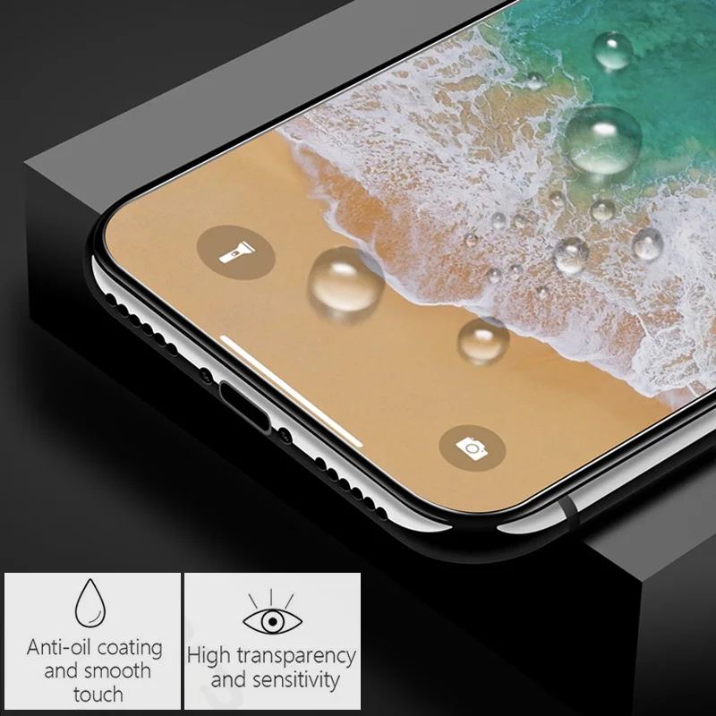 Cheapest 2.5D 9H Tempered Glass Screen Protector Protective Film for iPhone 6 6S 7 8 Plus XS XR XS Max