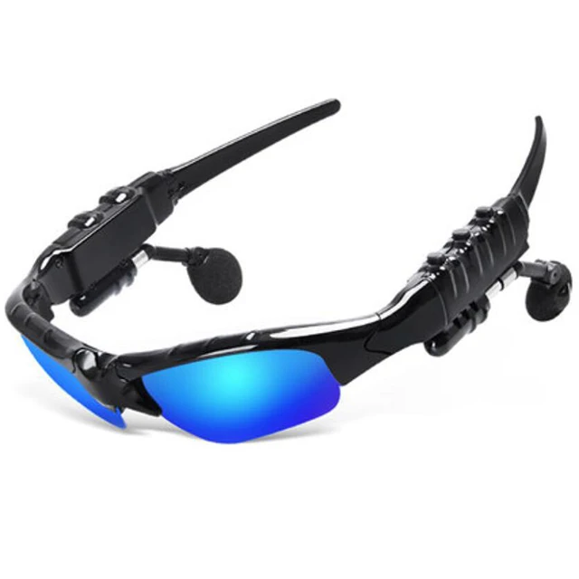 

Multicolor Lenses Portable Wireless Polarized Sports Bt Earphone Glasses Men Fashion Trendy Smart Sunglasses, 6 colors