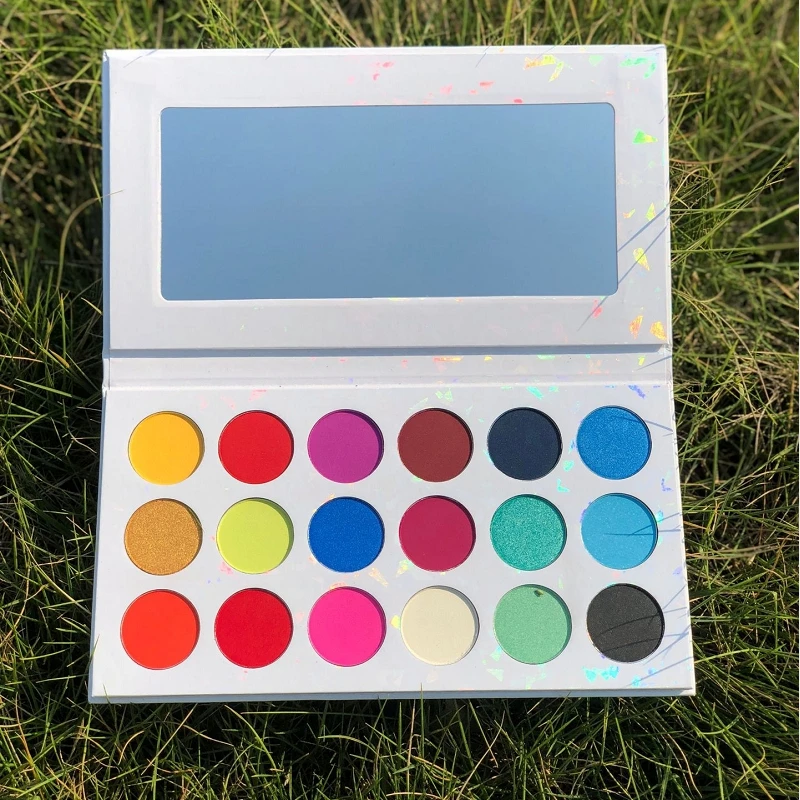 

New Cheap Makeup Glitter Custom Eyeshadow Palette Private Pabel, 18color types