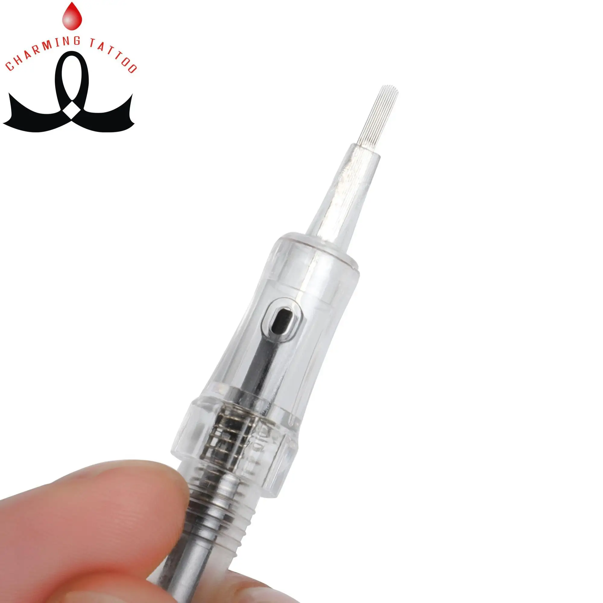 

Wholesale 0.18MM #9U Semi Permanent Makeup Machine Needles Backflow Prevention Needles for PMU Device, Transparent