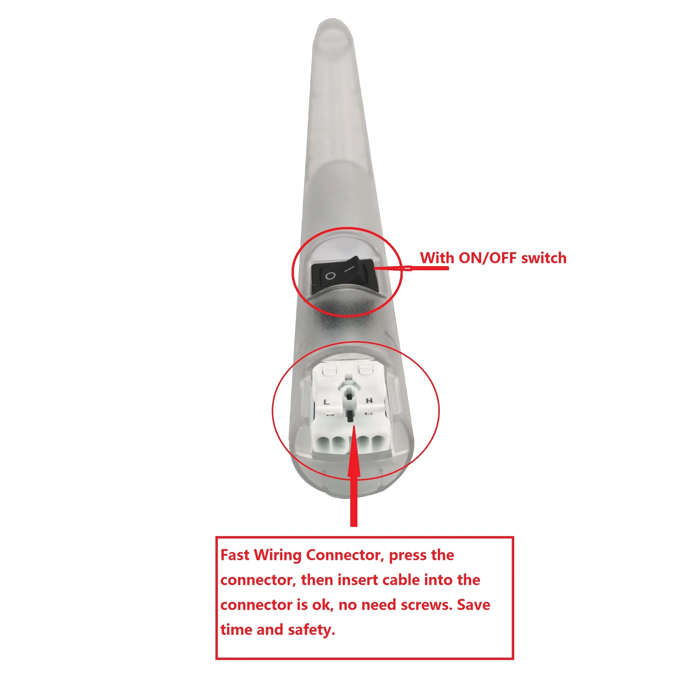 Portable LED LIGHT, that can be attached to a metal cabinet LED 5W