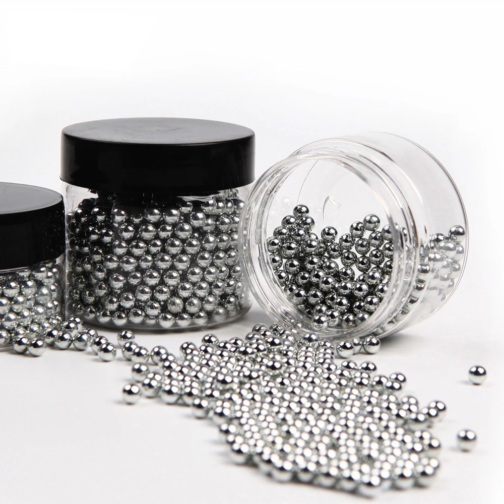 

4.5mm 6,000 smooth BBs steel ball, Sliver/gold/black