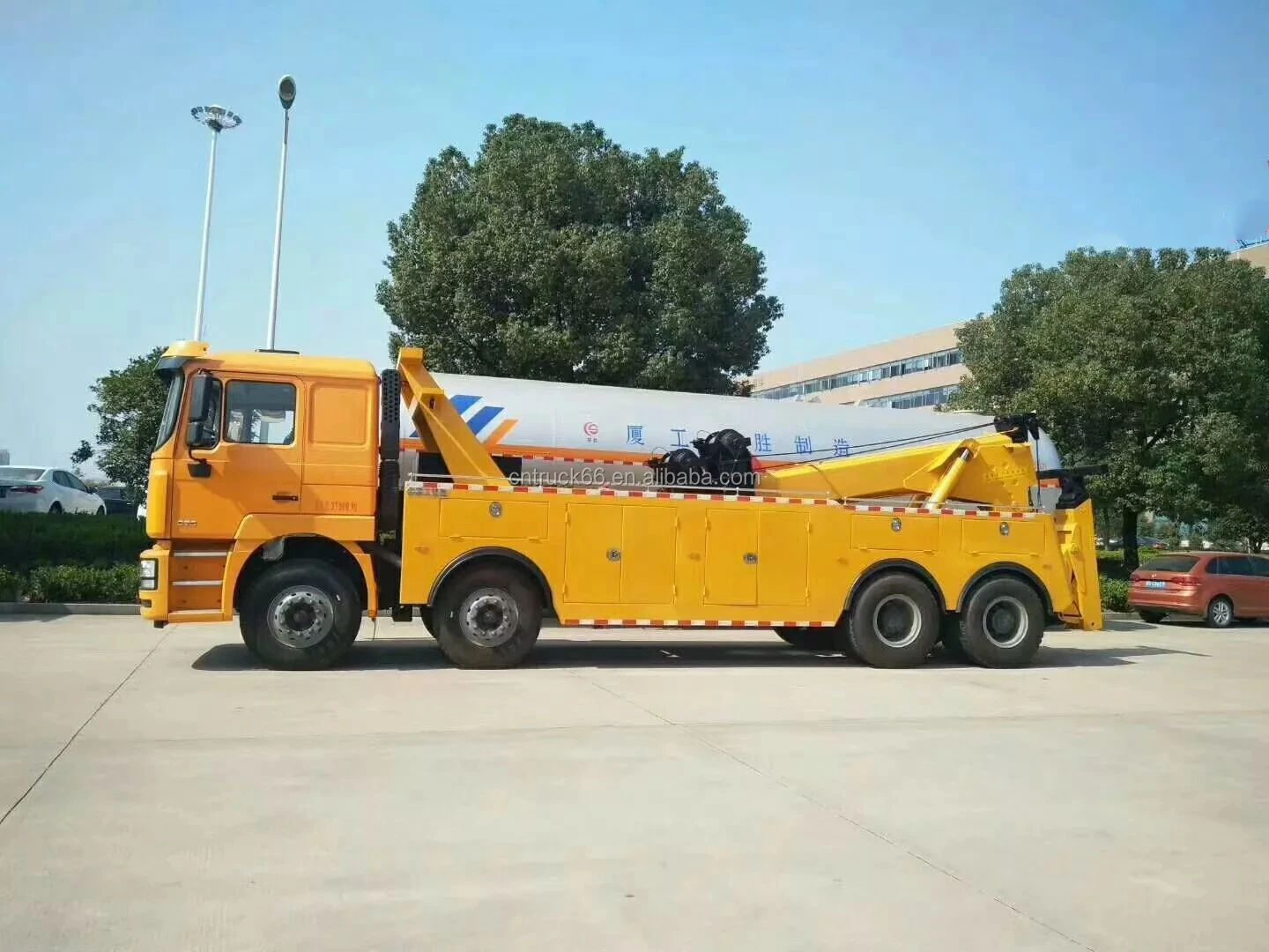 8X4 Shacman50 ton rotator wrecker tow truck