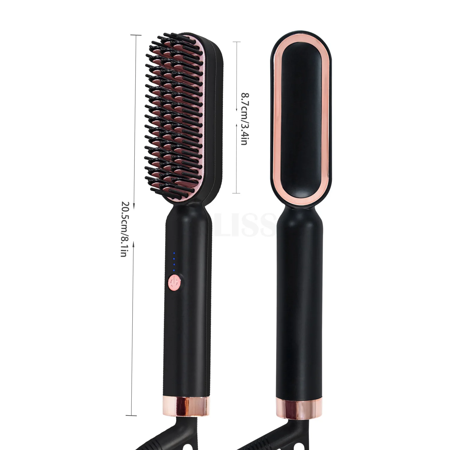 

Factory Mens Beard Straightener Multifunctional Hair Styler Electric Hot Comb and Beard Straightening Brush Comb for men, Black / pink / white