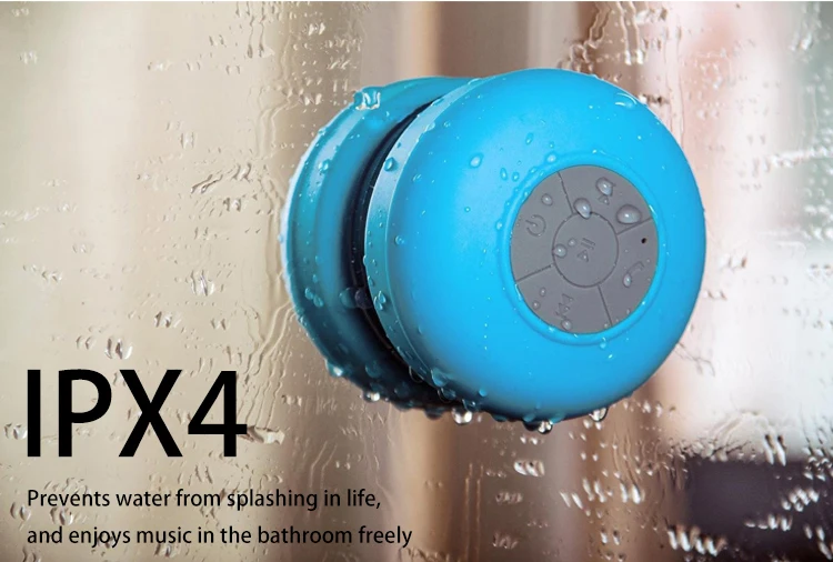 Shenzhen Factory Supplier Wholesale CE FCC ROHS IPX4 Waterproof Cheap Mini Round Shape Portable BT Speaker with MIC - ANKUX.COM