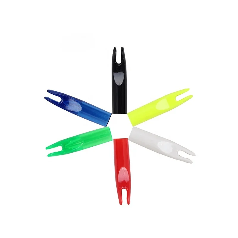

Archery 6.0mm Plastic out arrow nock for glassfiber shaft arrow