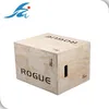 wooden plyo box for training