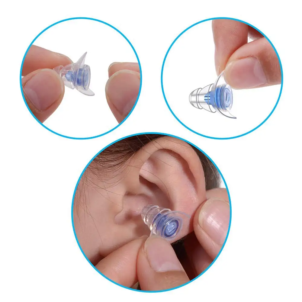 High Fidelity Concert Ear Plugs 20db Noise Reduction Music Earplugs