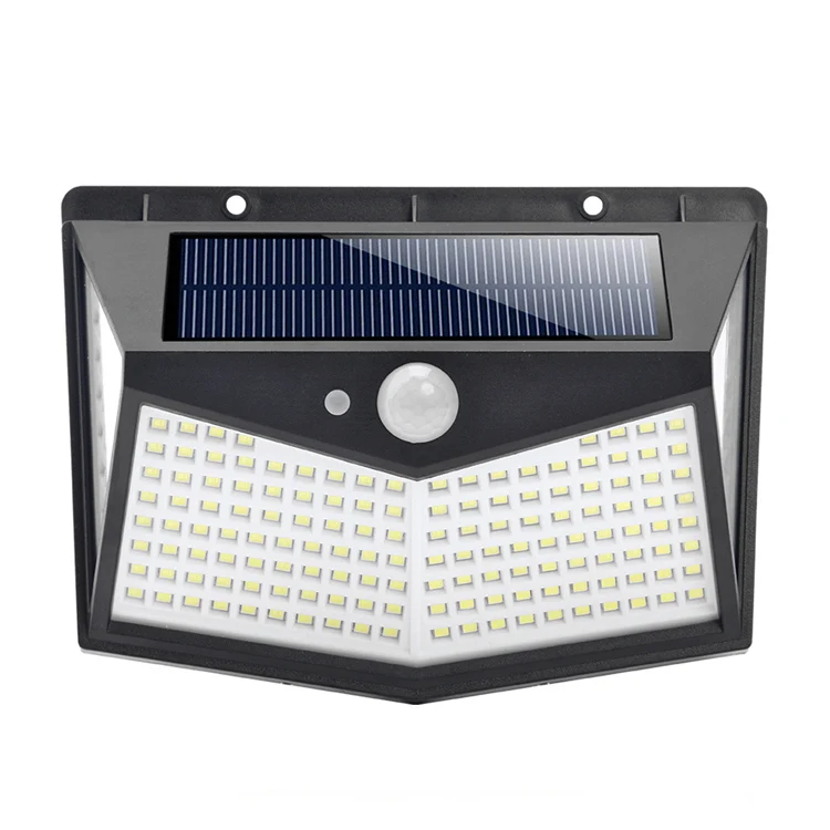 Hot sale amazon 212led wide angle motion sensor led lights outdoor solar new solar light