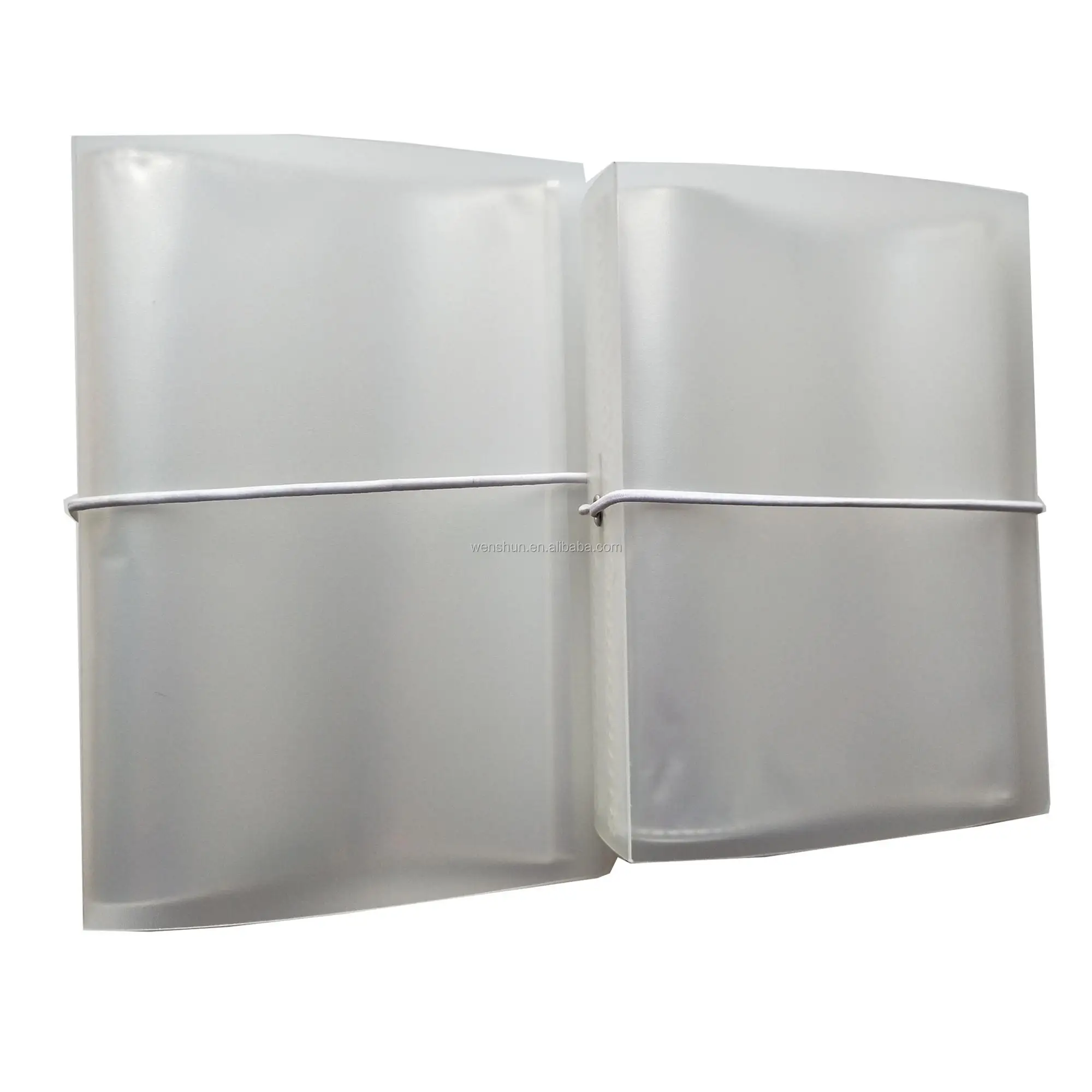 Hot Selling 4x6/5x7 Clear Cover Plastic Pp Photo Album With Elastic