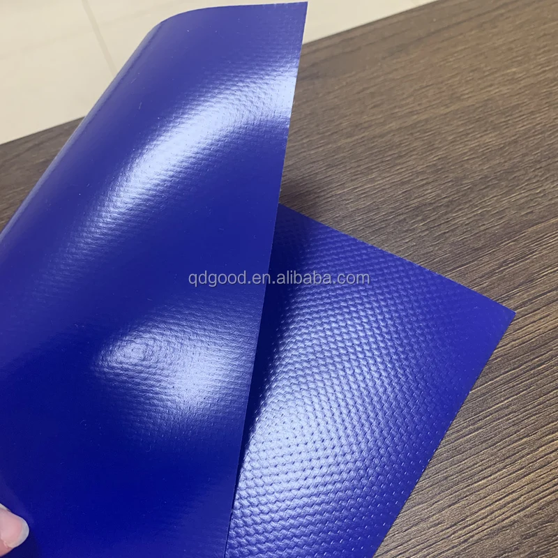 
18oz 100% Polyester Fabric Roll Vinyl Tarp PVC Coated Tarpaulin 