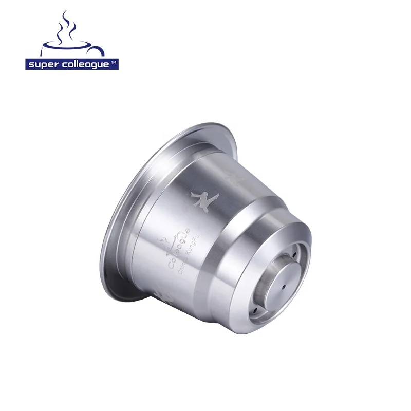 
Nespresso Coffee Capsule Stainless Steel Refillable Reusable Coffee Capsules Pod 