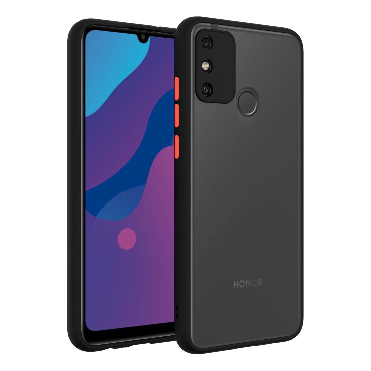 
Prevalent Smoke Matte Mobail Cover PC TPU Other Mobile Phone Accessories Case for Huawei Honor 9A 30 Pro 30S 20 X10 Max 5G Play4 