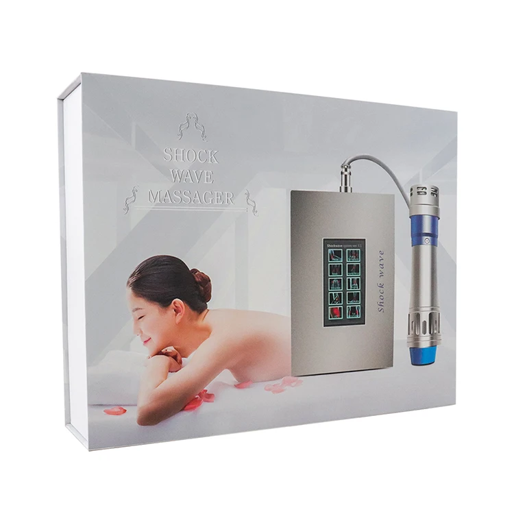 

Portable Focused Shock Wave Shockwave Therapy Device Ed Shockwave Sherapy Machine, White