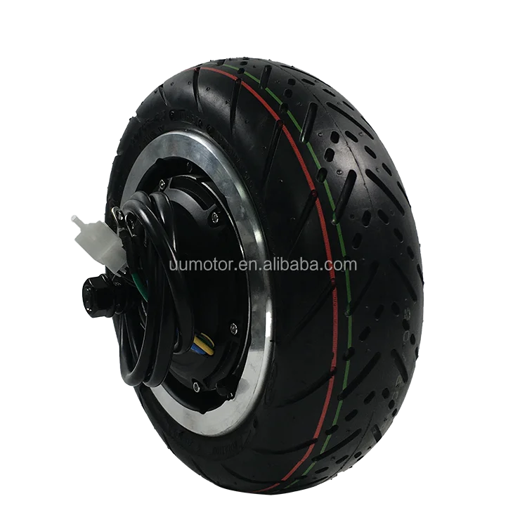 

high power and high speed 11 inch detachable rim 3500w electric scooter motor, Black+silver